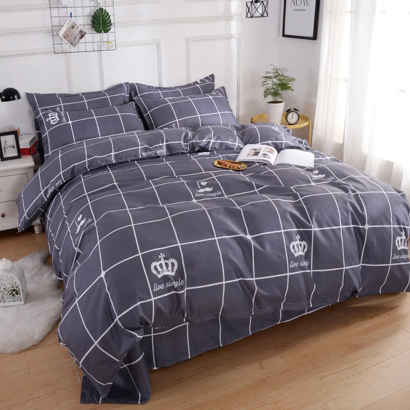 Black white Grey Classic bedding set striped duvet cover white bed linen set Geometric flat sheet set queen bed set Fashion new
Black white Grey Classic bedding set striped duvet cover white bed linen set Geometric flat sheet set queen bed set Fashion new