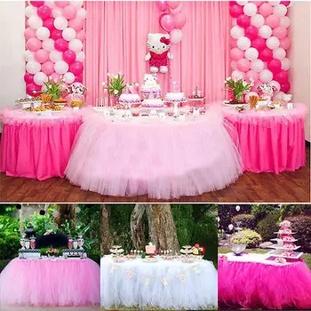 Pricess TUTU Tulle Table Skirts for Wedding Party Birthday Baby Shower Birthday Table Skirt
Pricess TUTU Tulle Table Skirts for Wedding Party Birthday Baby Shower Birthday Table Skirt