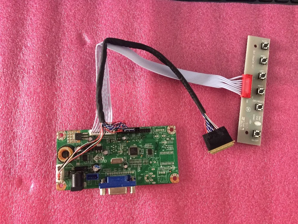 VGA LCD Controller Board M.RT2270 For N089L6-L02 B089AW01 V.1 LVDS 1024*600 Lcd Panel 100% Test | Электроника