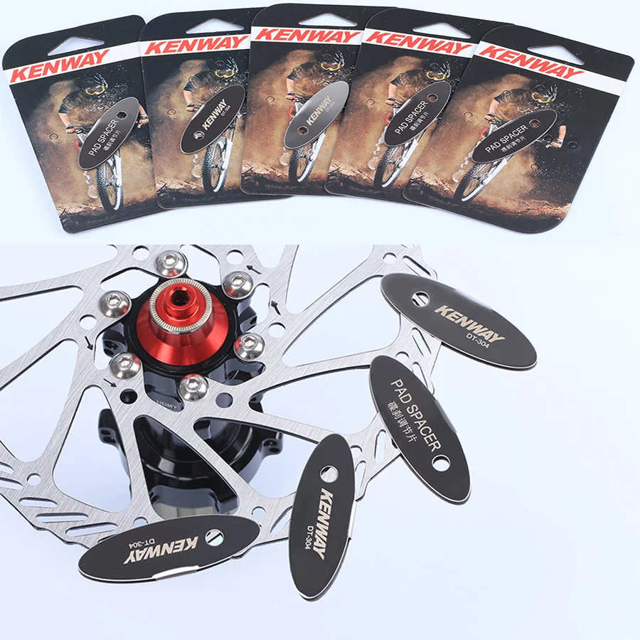 KENWAY MTB Disc Brake Pads Adjusting Tool Bicycle Pads Mounting Assistant Brake Pads Rotor Alignment Tools Spacer Bike Repair
KENWAY MTB Disc Brake Pads Adjusting Tool Bicycle Pads Mounting Assistant Brake Pads Rotor Alignment Tools Spacer Bike Repair