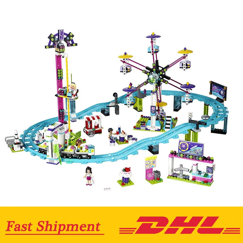 Friend Girls 01008 Compatible with Legoings 41130 Amusement Park Set Building blocks Educational model Kids Christmas toys
Friend Girls 01008 Compatible with Legoings 41130 Amusement Park Set Building blocks Educational model Kids Christmas toys