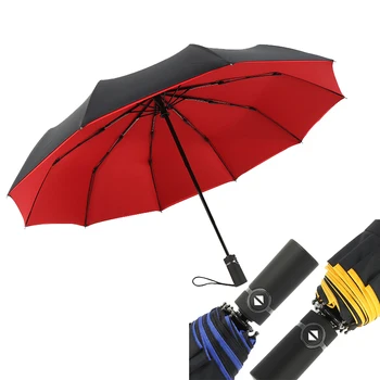 10K Automatic Business Umbrella Rain Woman Double Large Folding Man's Umbrella Windproof Female's Parasol paraguas plegable
10K Automatic Business Umbrella Rain Woman Double Large Folding Man's Umbrella Windproof Female's Parasol paraguas plegable