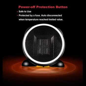 Electric Heater Fans 500W Portable Mini Ceramic Space Heater Useful Winter Warmer Fans Home Office Bathroom Heater US EU Plug
Electric Heater Fans 500W Portable Mini Ceramic Space Heater Useful Winter Warmer Fans Home Office Bathroom Heater US EU Plug