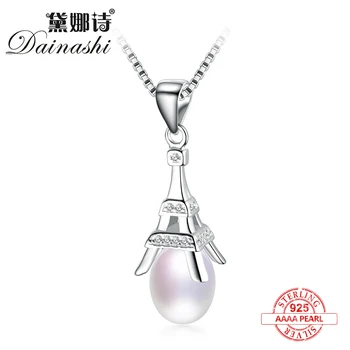 Dainashi hot sale eiffel tower shape 925 soild silver 100% original real freshwater pearl slide pendants/necklaces fine jewelry
Dainashi hot sale eiffel tower shape 925 soild silver 100% original real freshwater pearl slide pendants/necklaces fine jewelry