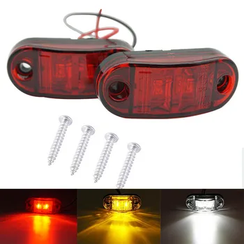 2Pcs/1pc 12V LED Side Marker Car External Lights Warning Tail Light Auto Car Bus 24V Led Indicator Trailer Truck Lorry Lamps
2Pcs/1pc 12V LED Side Marker Car External Lights Warning Tail Light Auto Car Bus 24V Led Indicator Trailer Truck Lorry Lamps