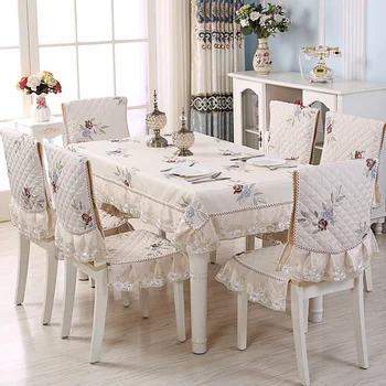 Pastoral Floral Lace Fabric Christmas Party Home Kitchen tablecloth Set Suit table-cloth rectangular table cloth chair cover
Pastoral Floral Lace Fabric Christmas Party Home Kitchen tablecloth Set Suit table-cloth rectangular table cloth chair cover