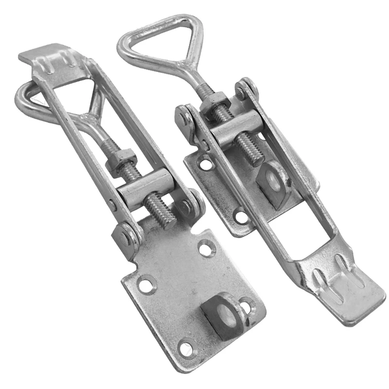 2Pcs 304Stainless Steel Adjustable Toggle Latch Catch Lock Speed Clamp Bolt With 4 Mounting Holes Wooden Box Buckle Latch
2Pcs 304Stainless Steel Adjustable Toggle Latch Catch Lock Speed Clamp Bolt With 4 Mounting Holes Wooden Box Buckle Latch