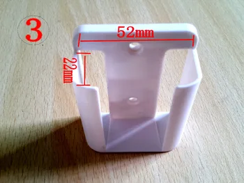 New TV DVD Air Conditioner Wall Mount Remote Control Holder Wall Mounted 52mm*22mm (2.07in*0.87in)
New TV DVD Air Conditioner Wall Mount Remote Control Holder Wall Mounted 52mm*22mm (2.07in*0.87in)