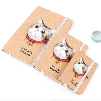 Hard Cover A6 Small Cute Cat Design Notebook Portable Notepad Elastic Bandage Student Diary Journal Notebooks Writing Pads
Hard Cover A6 Small Cute Cat Design Notebook Portable Notepad Elastic Bandage Student Diary Journal Notebooks Writing Pads