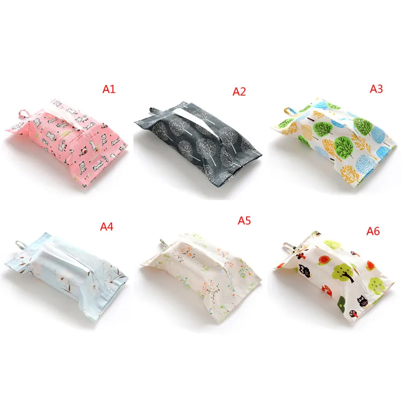 Eco-friendly Clutch and Clean Wipes Carrying Case Wet Wipes Bag Clamshell Cosmetic Pouch Easy-carry Snap-strap Wipes Container