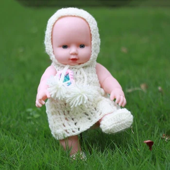 30cm Reborn Baby Doll Soft Vinyl Silicone Lifelike Babies Toys For Kids Gifts Beige Clothes
30cm Reborn Baby Doll Soft Vinyl Silicone Lifelike Babies Toys For Kids Gifts Beige Clothes
