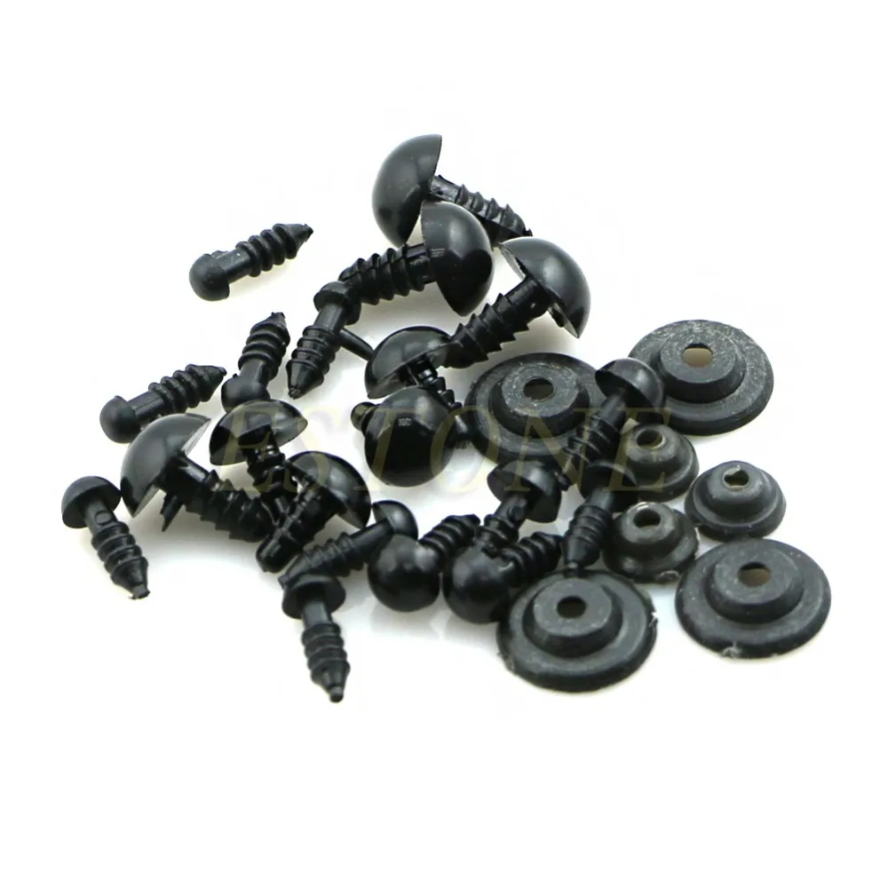 100Pcs Dolls Eyeball Plastic Safety Eye 6-12mm For Teddy Bear Doll Animal Puppet Toy Dolls Accessories
100Pcs Dolls Eyeball Plastic Safety Eye 6-12mm For Teddy Bear Doll Animal Puppet Toy Dolls Accessories