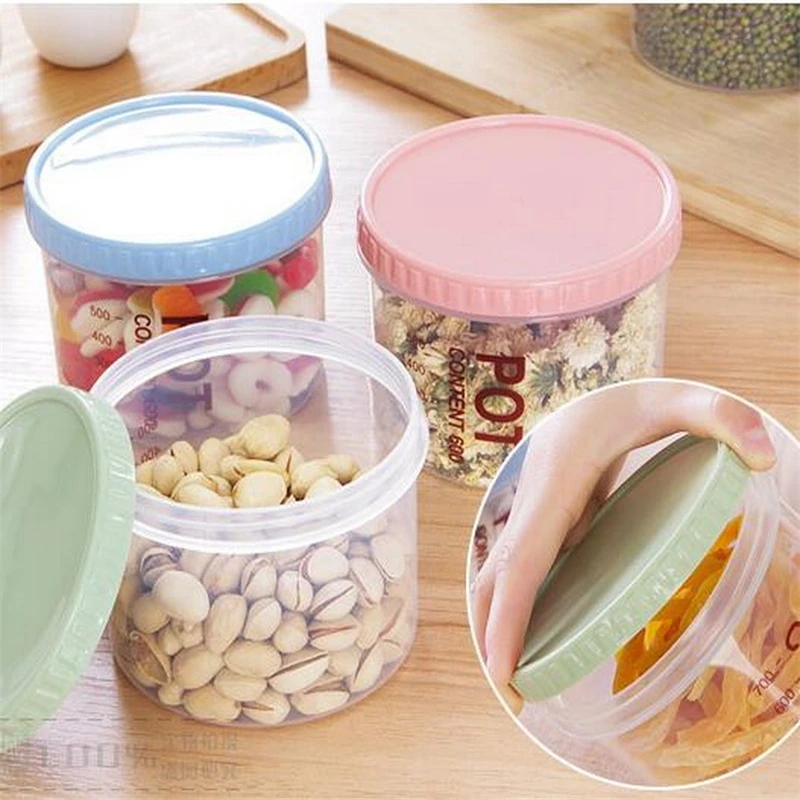 3 Size Plastic Transparent Kitchen Organize Tool Food Cereal Grain Bean Rice Storage Box Container with Cover
3 Size Plastic Transparent Kitchen Organize Tool Food Cereal Grain Bean Rice Storage Box Container with Cover