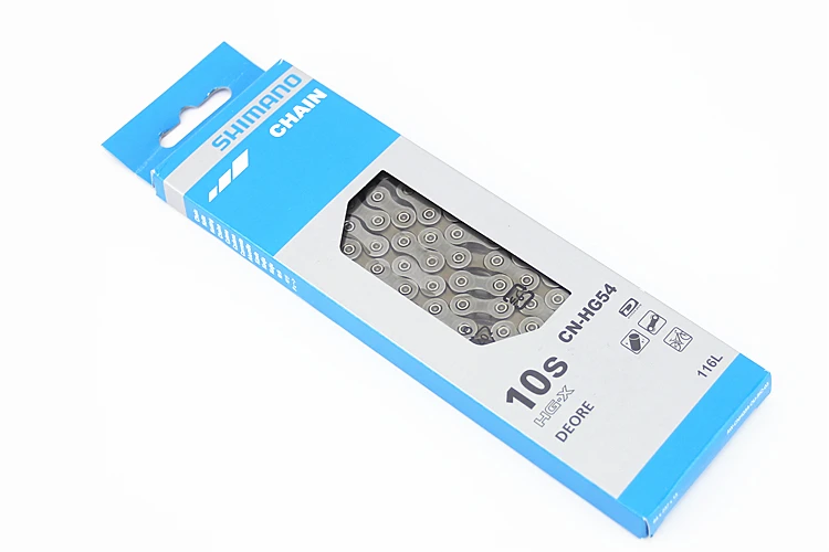Shimano Deore HG54 HG95 10 Speed MTB / Mountain Bike HG-X - Chain 116L 10 Speed bike bicycle MTB Mountain Bike HG-X Chain
Shimano Deore HG54 HG95 10 Speed MTB / Mountain Bike HG-X - Chain 116L 10 Speed bike bicycle MTB Mountain Bike HG-X Chain