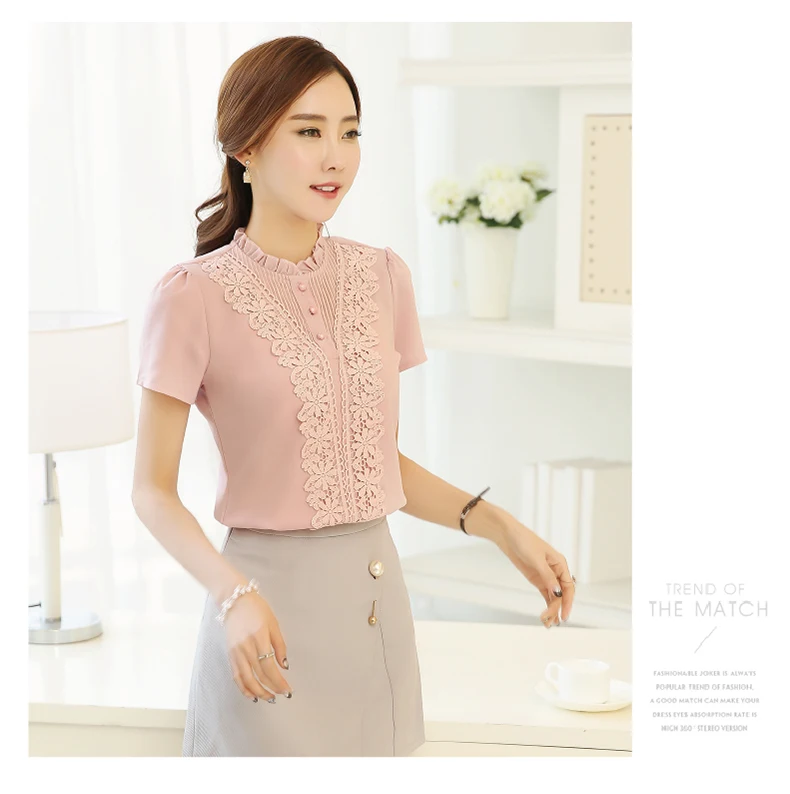 FREE SHIPPING Korean Blouse Embroidery OG0727 FREE SHIPPING Korean Blouse Embroidery OG0727