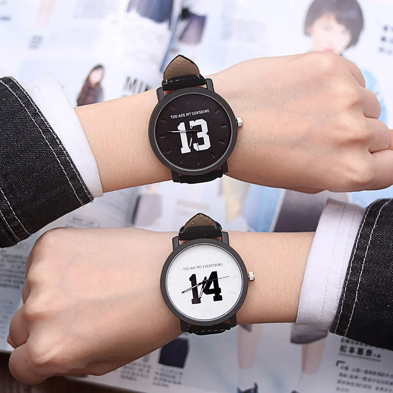 2019 Fashion Couple Watches Men Women Simple Wrist Watch for Lovers Gifts Female Male Clock Boys Girls Quartz Watch
2019 Fashion Couple Watches Men Women Simple Wrist Watch for Lovers Gifts Female Male Clock Boys Girls Quartz Watch