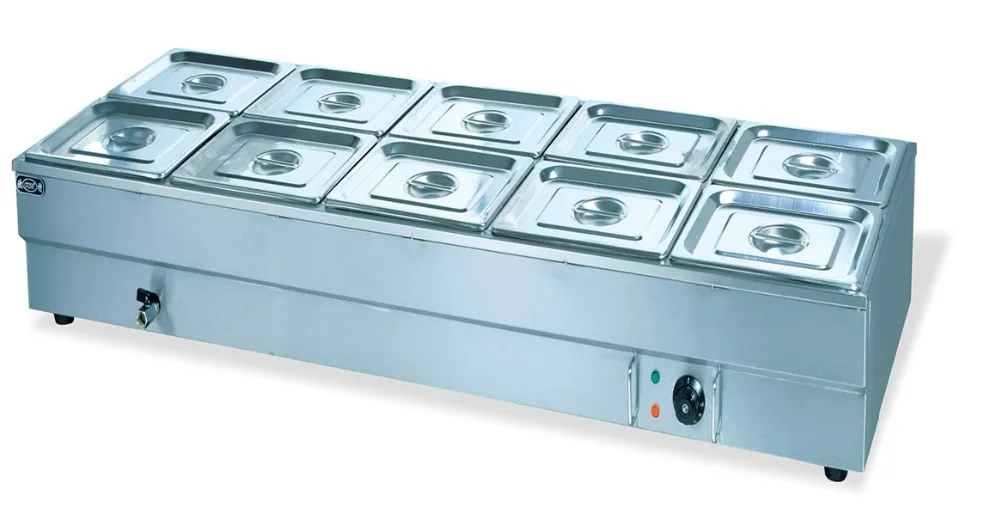 Commercial 12Pans Bain Marie food warmer countertop soup warmer bain marie stainless steel electric buffet bainmarie with faucet
Commercial 12Pans Bain Marie food warmer countertop soup warmer bain marie stainless steel electric buffet bainmarie with faucet
