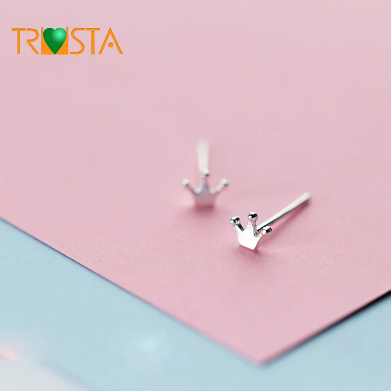 ElfoPlataSi S925 Cute Tiny Crown Stud Earring Gift For Girls Friend Kids Lady 100% 925 Sterling Silver Jewelry Wholesale XY246
ElfoPlataSi S925 Cute Tiny Crown Stud Earring Gift For Girls Friend Kids Lady 100% 925 Sterling Silver Jewelry Wholesale XY246