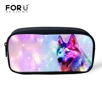 FORUDESIGNS Galaxy Pattern School Supplies Stationery 3D Animal Husky Women Makeup Bags Cute School Pencil Bags for Kids Girls
FORUDESIGNS Galaxy Pattern School Supplies Stationery 3D Animal Husky Women Makeup Bags Cute School Pencil Bags for Kids Girls