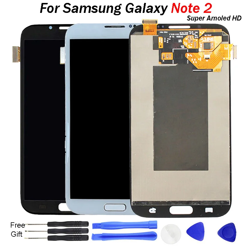 100% Tested High Quality 5.5 Note 2 LCD for Samsung GALAXY Note 2 N7100 N7105 T889 i317 LCD Display Touch Screen Digitizer
100% Tested High Quality 5.5 Note 2 LCD for Samsung GALAXY Note 2 N7100 N7105 T889 i317 LCD Display Touch Screen Digitizer