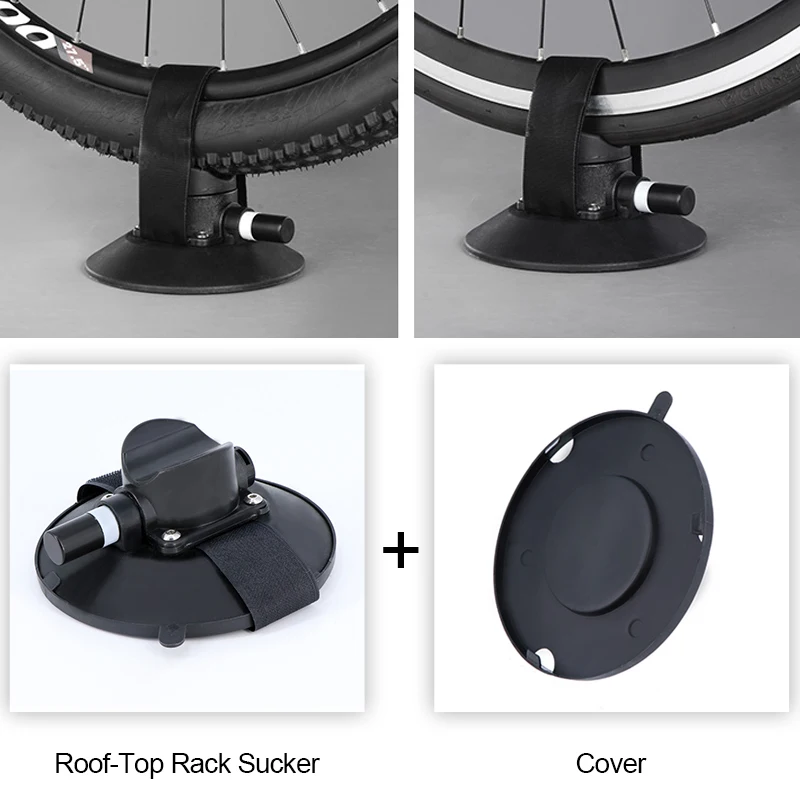 ROCKBROS Sucker Bike Rear Tire Fixing Bicycle Rack Roof-Top Suction Rear Tire Fixed Device for Less than 29" MTB Road Bike Tire
ROCKBROS Sucker Bike Rear Tire Fixing Bicycle Rack Roof-Top Suction Rear Tire Fixed Device for Less than 29" MTB Road Bike Tire