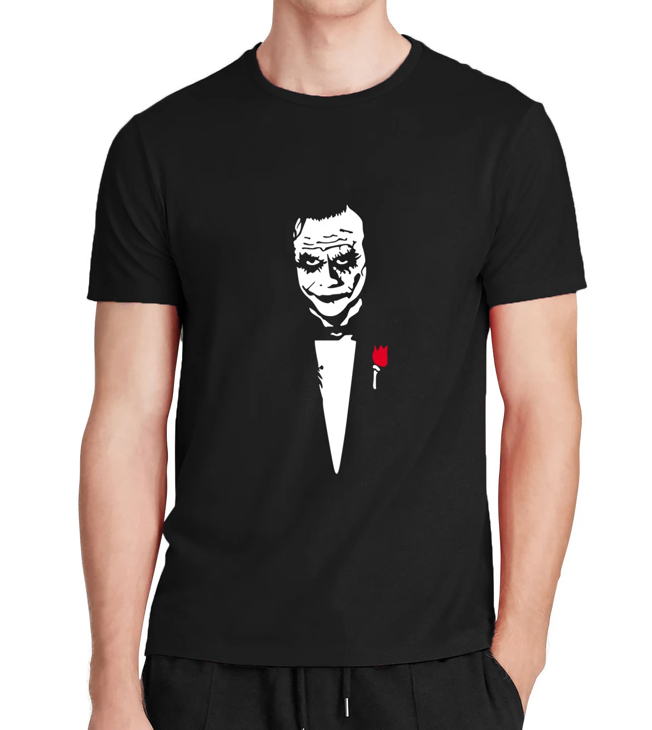 The joker father Camisa Masculina T-Shirt men tops 2019 Summer New Joker Heath Ledger Why So Serious T Shirts men Cotton shirt
The joker father Camisa Masculina T-Shirt men tops 2019 Summer New Joker Heath Ledger Why So Serious T Shirts men Cotton shirt