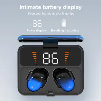 ES01 Touch Control Bluetooth Earphone True Wireless Stereo Headset HFP/HSP/A2DP/AVRCP 2000ma Charge Bluetooth V5.0+EDR Earphones
ES01 Touch Control Bluetooth Earphone True Wireless Stereo Headset HFP/HSP/A2DP/AVRCP 2000ma Charge Bluetooth V5.0+EDR Earphones