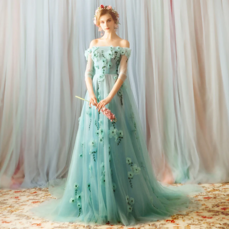 Wizard of Oz style evening dress stage display princess prom dress graduation dress bridal shower forest dress vestido de noiva
Wizard of Oz style evening dress stage display princess prom dress graduation dress bridal shower forest dress vestido de noiva