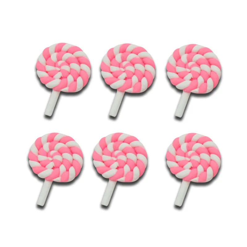 LF 20Pcs Pink Clay Lollipop Decoration Crafts Flatback Cabochon Embellishments For Scrapbooking Diy Kawaii Accessories
LF 20Pcs Pink Clay Lollipop Decoration Crafts Flatback Cabochon Embellishments For Scrapbooking Diy Kawaii Accessories