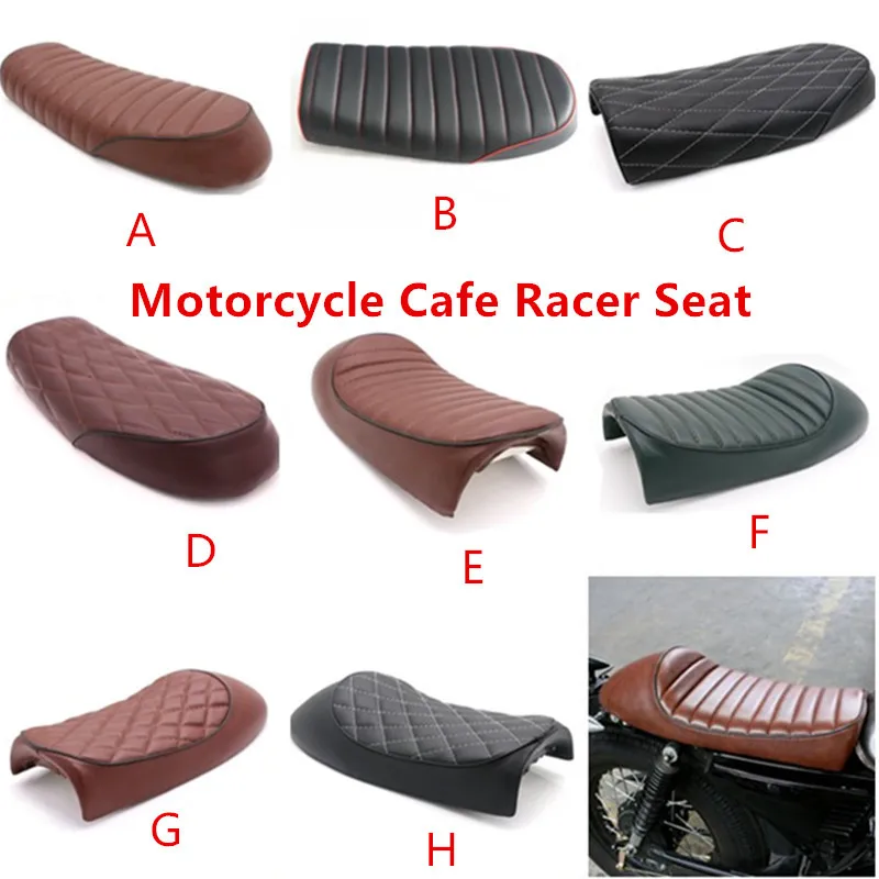 Motorcycle Cafe Racer Seat Flat Saddle For BMW R100RS Honda GB Suzuki GS450L GT500 T500 Kawasaki KZ Z750 Yamaha XJ
Motorcycle Cafe Racer Seat Flat Saddle For BMW R100RS Honda GB Suzuki GS450L GT500 T500 Kawasaki KZ Z750 Yamaha XJ