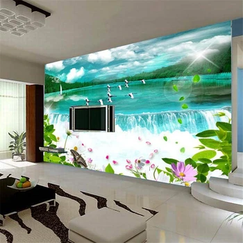 beibehang Large 3D photo mural living room TV background landscape wallpaper wedding decoration photo wallpaper
beibehang Large 3D photo mural living room TV background landscape wallpaper wedding decoration photo wallpaper