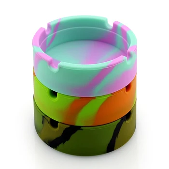 Household Creative Portable Rubber Silicone Soft Eco-Friendly Round Ashtray Ash Tray Holder Anti-scalding
Household Creative Portable Rubber Silicone Soft Eco-Friendly Round Ashtray Ash Tray Holder Anti-scalding