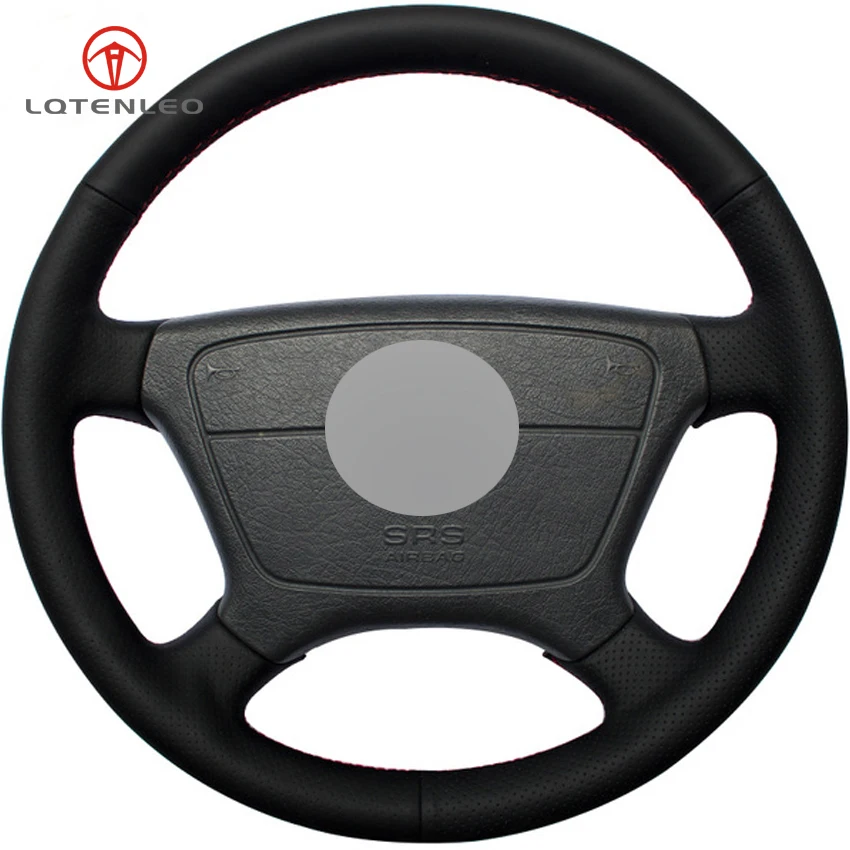 LQTENLEO Black Artificial Leather Car Steering Wheel Cover for Mercedes Benz E-Class W210 E200 240 280 320 W140 S320 350 420
LQTENLEO Black Artificial Leather Car Steering Wheel Cover for Mercedes Benz E-Class W210 E200 240 280 320 W140 S320 350 420