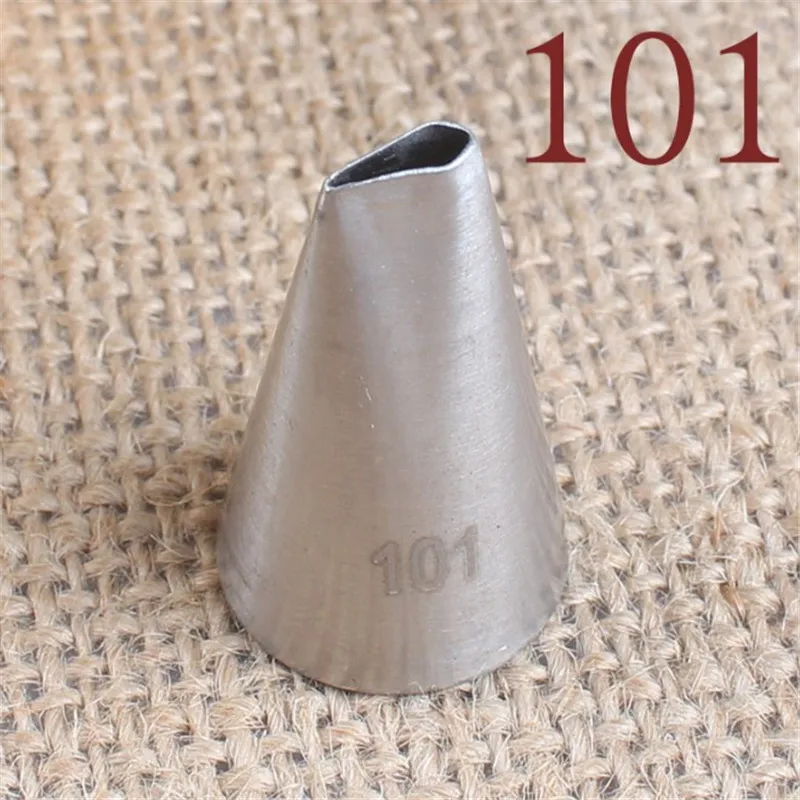 4YANG #101 Piping Nozzle For Creating Rose Petal Shape Decorating Icing Tip Baking & Pastry Tools Bakeware
4YANG #101 Piping Nozzle For Creating Rose Petal Shape Decorating Icing Tip Baking & Pastry Tools Bakeware