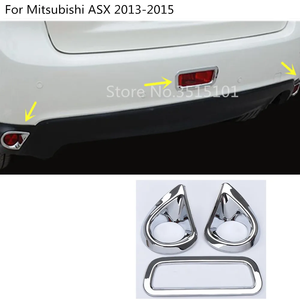 car Style cover detector ABS Chrome lamp rear tail fog Light brake Stoplight trim frame 3pcs For Mitsubishi ASX 2013 2014 2015
car Style cover detector ABS Chrome lamp rear tail fog Light brake Stoplight trim frame 3pcs For Mitsubishi ASX 2013 2014 2015