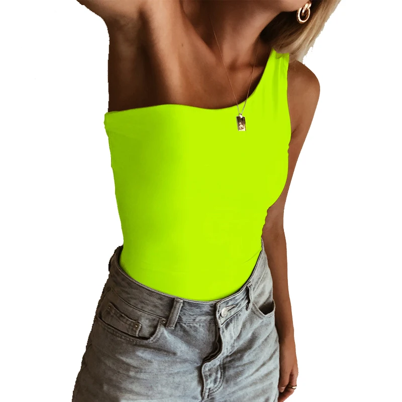One Shoulder Bodysuit Mono Mujer Summer Body Women Rompers One-Piece Fashion Sexy Overalls Black White Bodysuits Solid PR046M
One Shoulder Bodysuit Mono Mujer Summer Body Women Rompers One-Piece Fashion Sexy Overalls Black White Bodysuits Solid PR046M