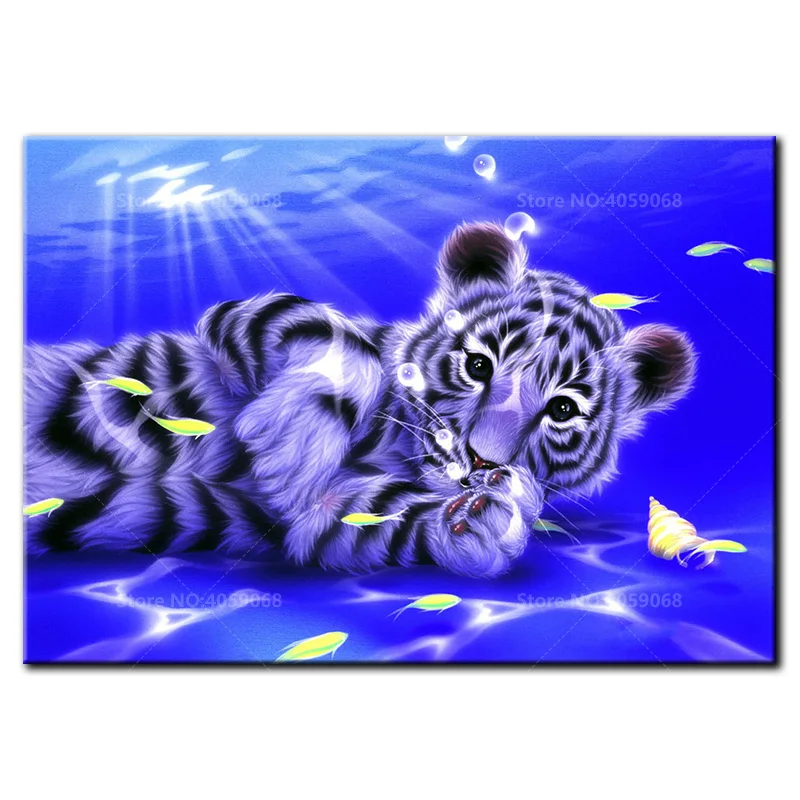DIY Diamond embroidery 5D Full Square Diamond Painting tiger in water Cross Stitch Pictures Of Rhinestones Mosaic Decor E1022
DIY Diamond embroidery 5D Full Square Diamond Painting tiger in water Cross Stitch Pictures Of Rhinestones Mosaic Decor E1022
