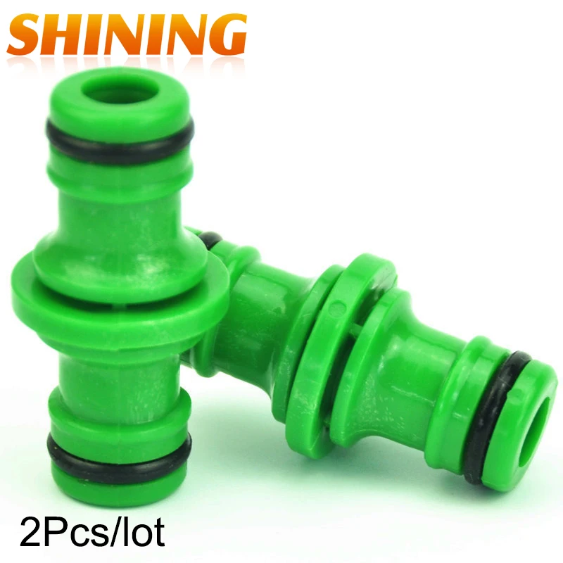 2pcs/lot Compatible 2-Way Quick Connector Garden Watering Car Washing Accessories Water Hose Pipe Two-Way Interchange Connectors
2pcs/lot Compatible 2-Way Quick Connector Garden Watering Car Washing Accessories Water Hose Pipe Two-Way Interchange Connectors