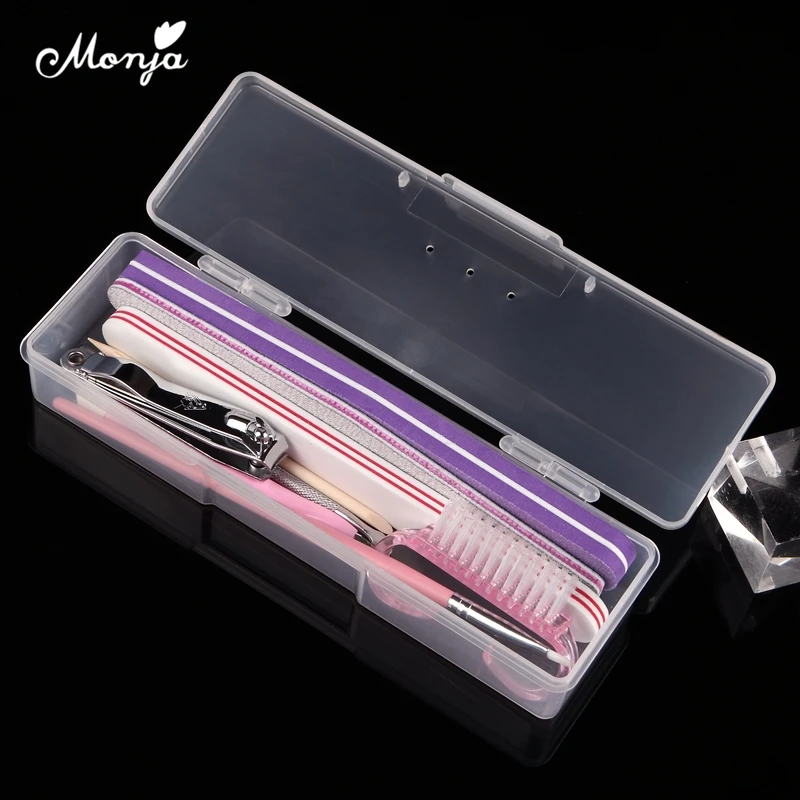 Monja Nail Art Sanding Buffer files Brush Pen Accessories Tools Plastic Clear Empty Container Organizer Box Storage Case
Monja Nail Art Sanding Buffer files Brush Pen Accessories Tools Plastic Clear Empty Container Organizer Box Storage Case