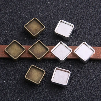 10PCS Leather Beads Antique /Bronze Blank 10mm Square Cabochon Setting Diy Bracelets Making Supplies
10PCS Leather Beads Antique /Bronze Blank 10mm Square Cabochon Setting Diy Bracelets Making Supplies
