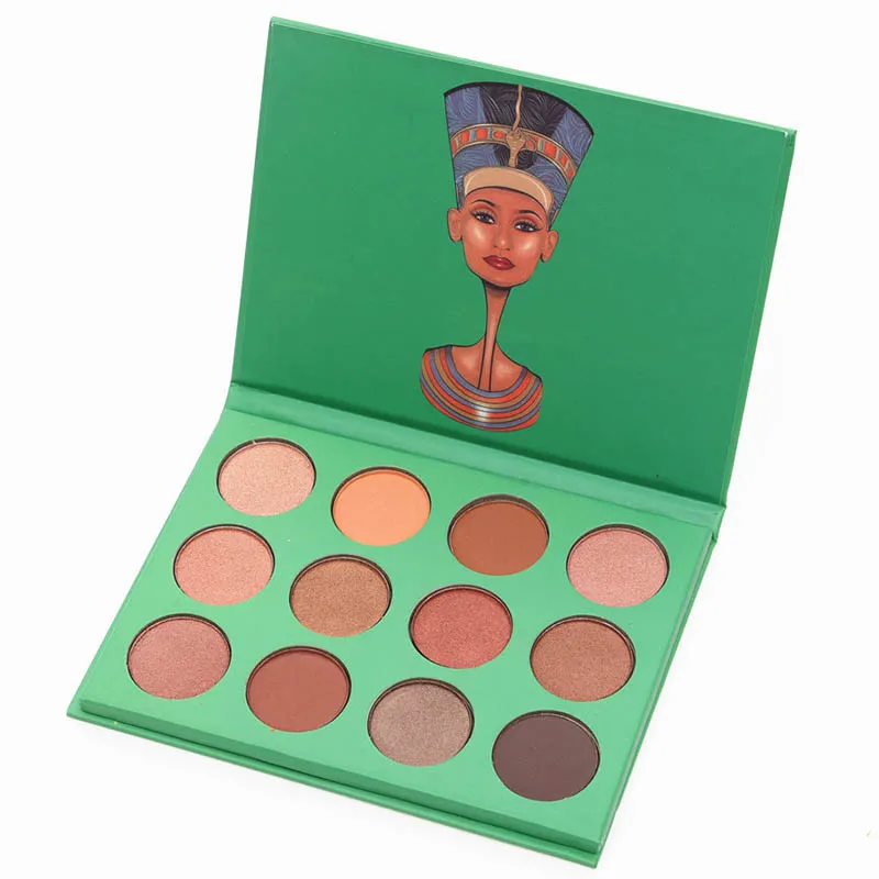 12 Color Cleopatra Shimmer Eye Shadow Tray Block Defect Matte Earth Color Colour Makeup Palette
12 Color Cleopatra Shimmer Eye Shadow Tray Block Defect Matte Earth Color Colour Makeup Palette