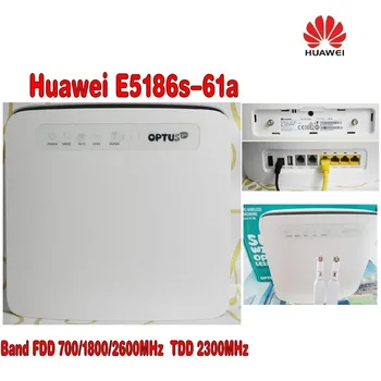 Unlocked Huawei E5186s-61a CAT6 300Mbps 4G LTE FDD 700/1800/2600MHz TDD2300MHz CPE Wireless Router +4g antenna
Unlocked Huawei E5186s-61a CAT6 300Mbps 4G LTE FDD 700/1800/2600MHz TDD2300MHz CPE Wireless Router +4g antenna