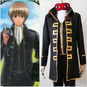 Anime Gintama/Silver Soul Okita Sougo Cosplay Costumes Shinsengumi Captain Team Uniform S-2XL In Stock Hot Selling
Anime Gintama/Silver Soul Okita Sougo Cosplay Costumes Shinsengumi Captain Team Uniform S-2XL In Stock Hot Selling