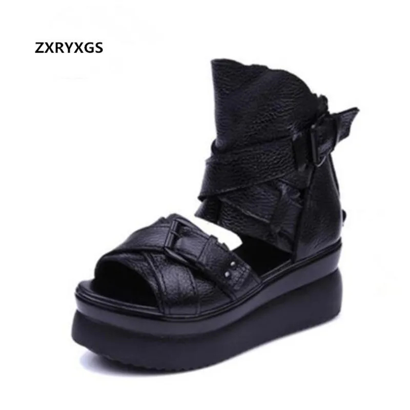 New Real leather shoes fashion sandals 2019 rivet summer women sandals Platform Shoes ankle boots wedges plus Size Roman sandals
New Real leather shoes fashion sandals 2019 rivet summer women sandals Platform Shoes ankle boots wedges plus Size Roman sandals