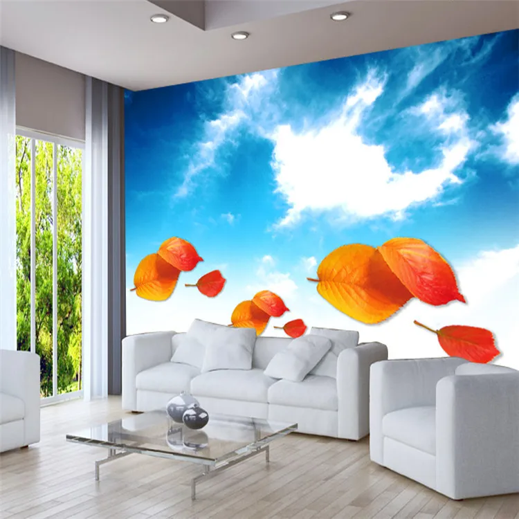 Paradise Blue sky and leaves Photo wallpaper Wall Mural Large Wallpaper TV background wall Bedroom Kid Rooms Home Decor
Paradise Blue sky and leaves Photo wallpaper Wall Mural Large Wallpaper TV background wall Bedroom Kid Rooms Home Decor