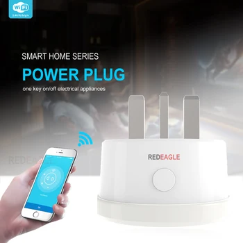 WiFi UK Smart Socket Plug Remote control appliance power ON/OFF via App for Workes with Alexa Echo and google home
WiFi UK Smart Socket Plug Remote control appliance power ON/OFF via App for Workes with Alexa Echo and google home