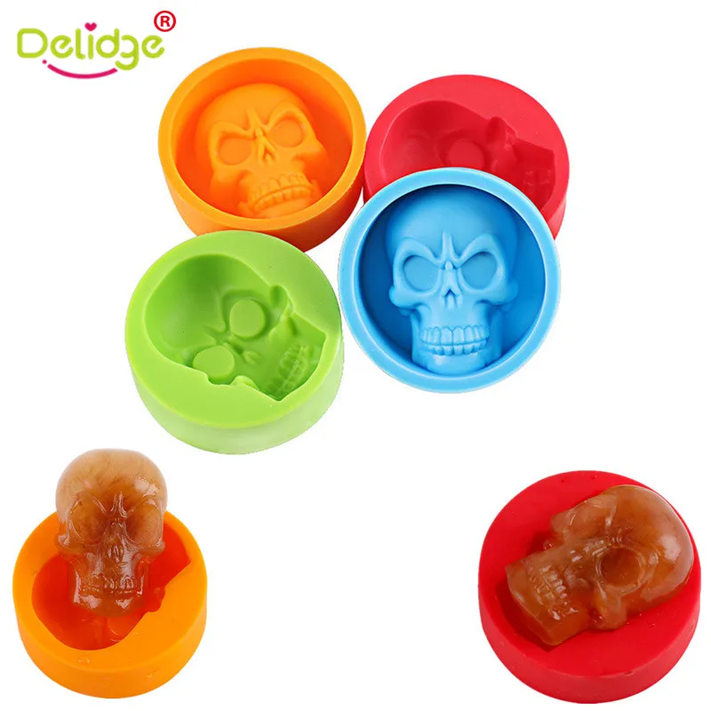 Delidge 1 pc Skull Head Ice Mold Silicone Whiskey Cocktail Ice Ball Maker Skull Shape Ice Cubes Bar Drinking Ice Mold
Delidge 1 pc Skull Head Ice Mold Silicone Whiskey Cocktail Ice Ball Maker Skull Shape Ice Cubes Bar Drinking Ice Mold