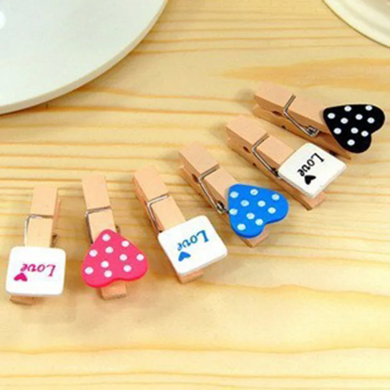 12PCS 35mm Mini Wooden Peg Pin Clothespin Love Craft Clips for Photo Paper Clothes Mixed Color Dropshipping
12PCS 35mm Mini Wooden Peg Pin Clothespin Love Craft Clips for Photo Paper Clothes Mixed Color Dropshipping