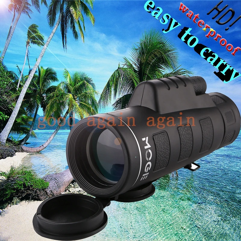 MOGE охотничья оптика монокуляр 66 м/8000 м 18X62 зум бинокулярный морской телескоп Spyglass