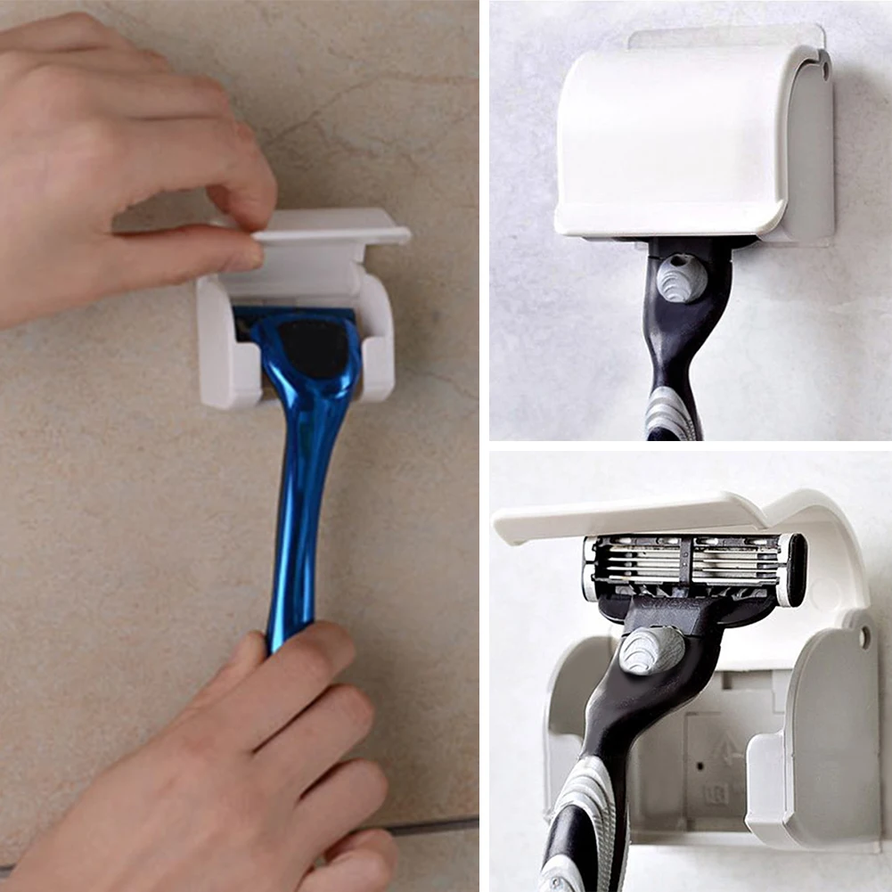 Home Accessories Wall-Sucking Razor Holder Bathroom Stand Toothbrush Shaver Cap Shower Razor Holder, 1PC
Home Accessories Wall-Sucking Razor Holder Bathroom Stand Toothbrush Shaver Cap Shower Razor Holder, 1PC
